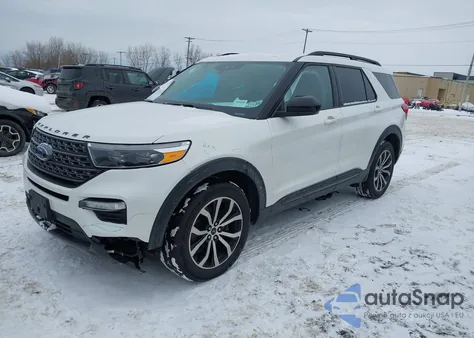 2022 Ford Explorer Xlt из США, поврежденный, VIN 1FMSK8DH3NGA08119